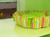 The Kitty Cottage, Franklin, MA, where your cat will be comfortable and well cared for in our boarding kennel.
